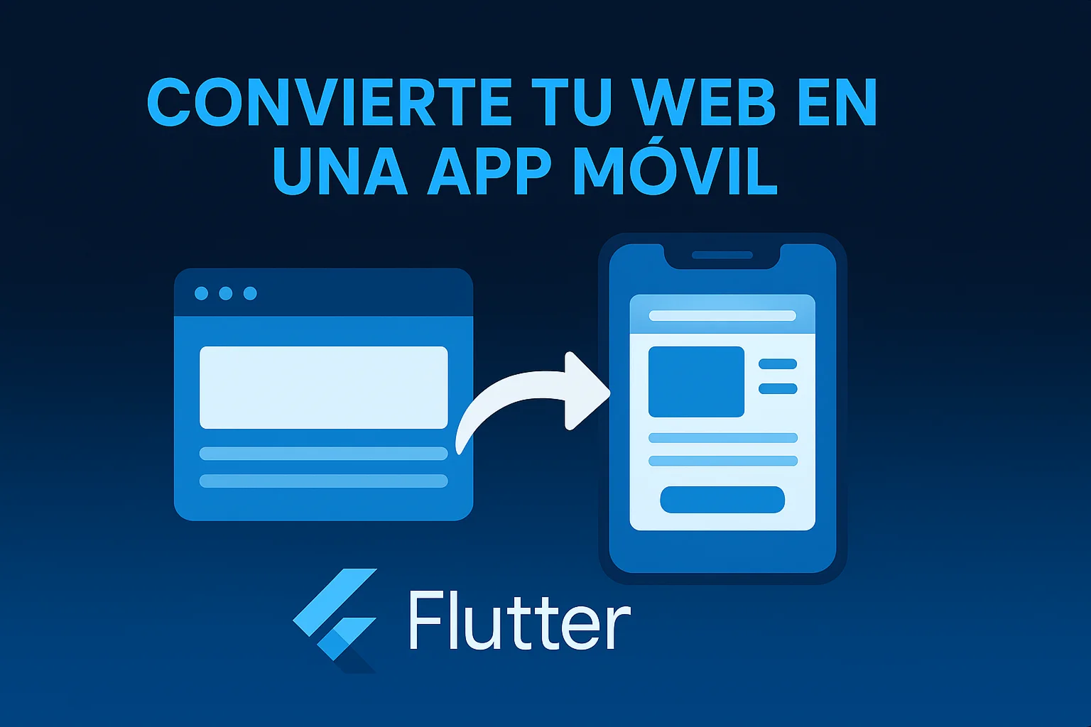 Convierte tu Web en una App Móvil con Flutter - imagen del post
